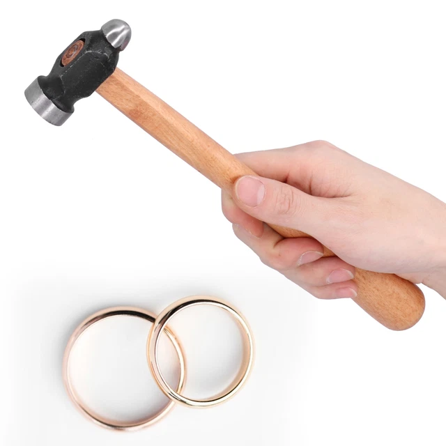 WOOD HANDLE BALL Peen Hammer Jewelry Making Processing Round Hammer TOU