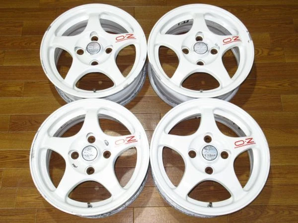 JDM CE9AMITSUBISHI LANCER Evolution III genuine OZ RACING 6J-15 off+46 ...