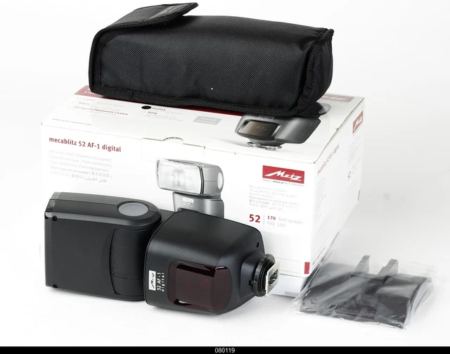 Metz Mecablitz 52 AF-1 Digital Shoe Mount  Pentax  Mint Box