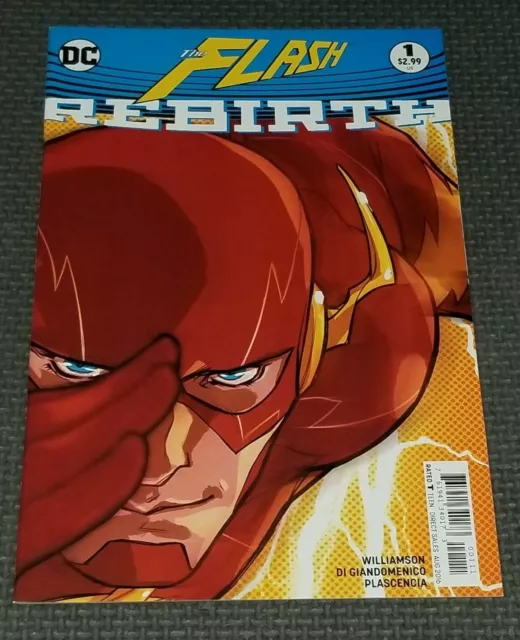 FLASH #1 Rebirth One-Shot (2016) First Cameo Appearance Godspeed DC Comics