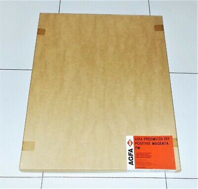 Agfa AGFA PRESSMATCH DRY POSITIVE MAGENTA stampa prova colore carta fotografica 34x51 