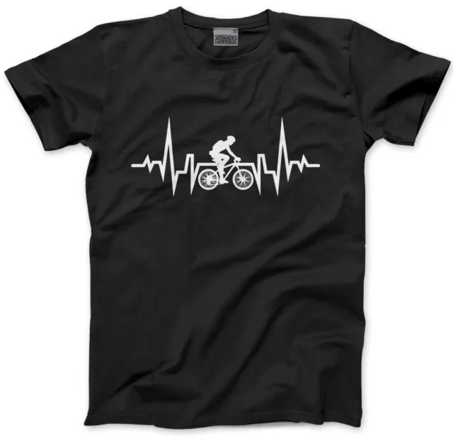 Cycle Heartbeat Cycling Enthusiast Kids T-Shirt Sport Hobby Biker Gift Bike Ride