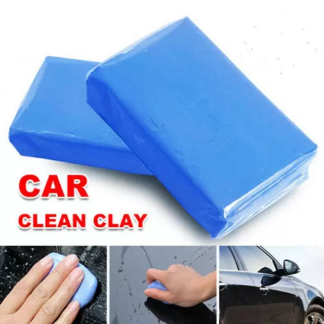 Clay Bar Detailing  Car Clean Wash Cleaner Sludge Mud Remove Blue Auto