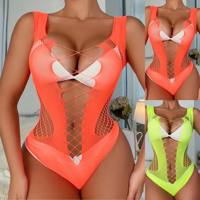 Vintage Lingerie for Women 1940 Ladies Sexy Lingerie Mesh Transparent Hollow