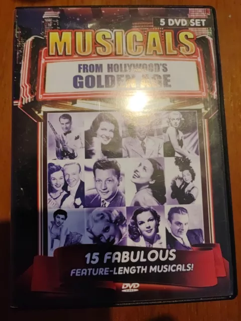 Musicals from Hollywood's Golden Age 5 Disc (DVD, 2007)