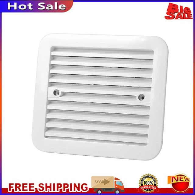 Silent 12V Fridge Vent with Fan for RV Trailer Caravan Side Air Ventilation Fan