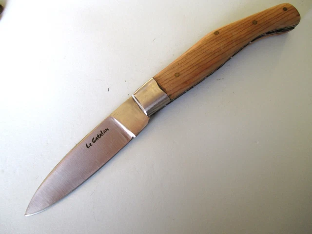 COUTEAU ANCIEN LE CATALAN de Patrick DELAUX Old Knife messer Coltello