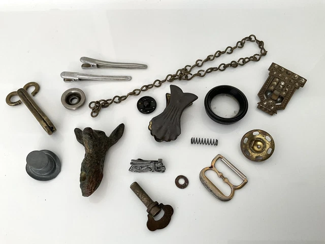 Job Lot Of Found Objects For Spares Repairs Crafts Or Steam Punk.
