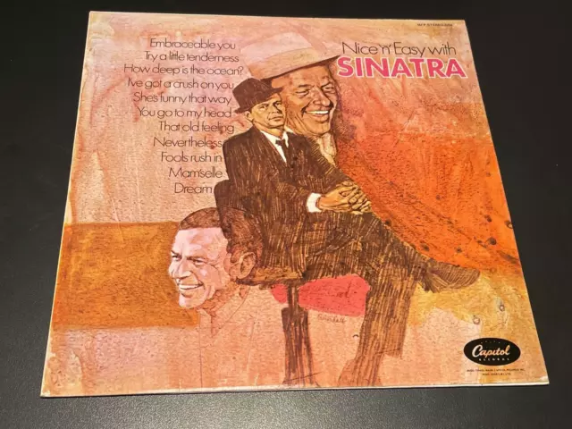 Nice 'N' Easy With Frank Sinatra - Vinyl Record LP Album - 1960 Capitol Records