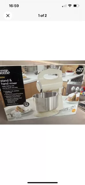 George home sales compact stand mixer