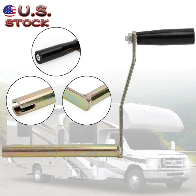 TENT CAMPER CRANK Handle For Coleman/Fleetwood Popup Campers Round