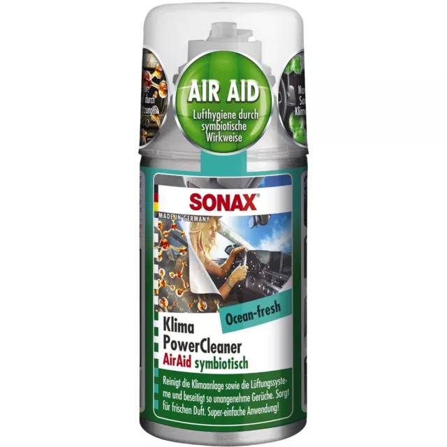 SONAX Klima Power Cleaner AirAid Klimaanlagenreiniger Duft Ocean-fresh 100ml