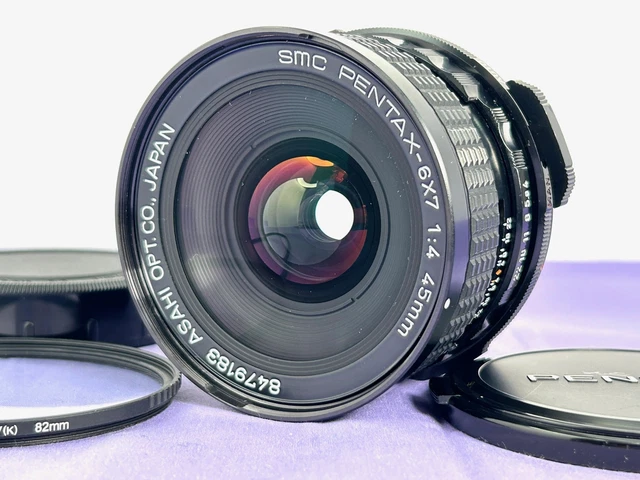 [ Mint ] pentax Smc 67 6x7 45mm F/4 Lentille 6x7 67 II Angle Large De Japon