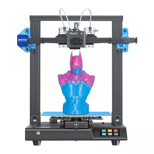 GEEETECH Impresora 3D Mizar M Doble Extrusora Intercambiable 255*255*260mm