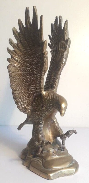Aigle En Laiton Brass Eagle – Raie Noire, Non Testé (pour Pièces Ou Réparation)