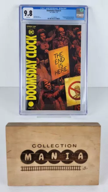 DC comic book Doomsday Clock #1 CGC universal grade 9.8