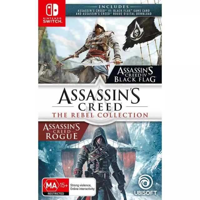 OFFICIAL ASSASSIN'S CREED UNITY KEY ART VINYL SKIN FOR NINTENDO SWITCH LITE