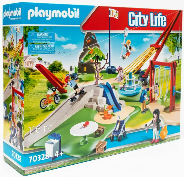 Playmobil City Life Grand jardin d'enfants 5024 Aire de Jeu parc jeux