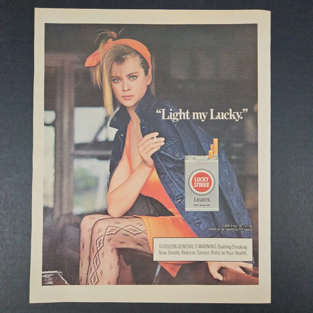The Lucky One Lucky Strike Cigarettes Official To The Guy With The Lucky One, My Sister Got One Too And We Still Don't Know What That Means Cigarette Case Vintage Australia