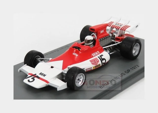 1:43 SPARK Brm F1 P25 #24 English Gp 1956 T.Brooks Green Met S5721 Model