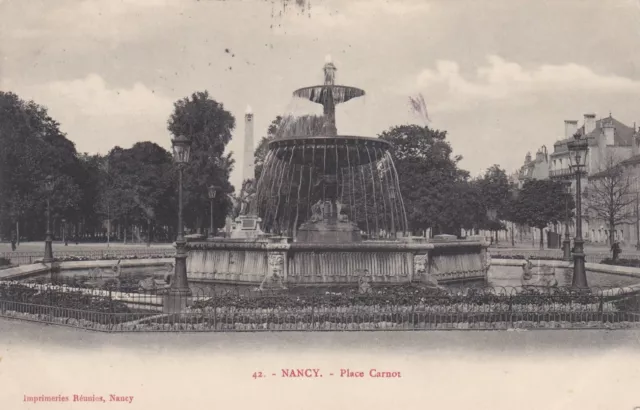CPA 54 NANCY Place Carnot