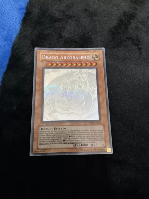 Drago Arcobaleno Ghost 1ed Yu-gi-oh