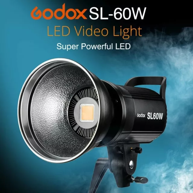 Godox LED Video Light SL-60W 5600K Video Light Continuous Light Bowens Mount