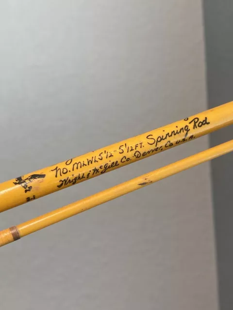 Vintage Wright Mcgill Spinning Rod FOR SALE! - PicClick