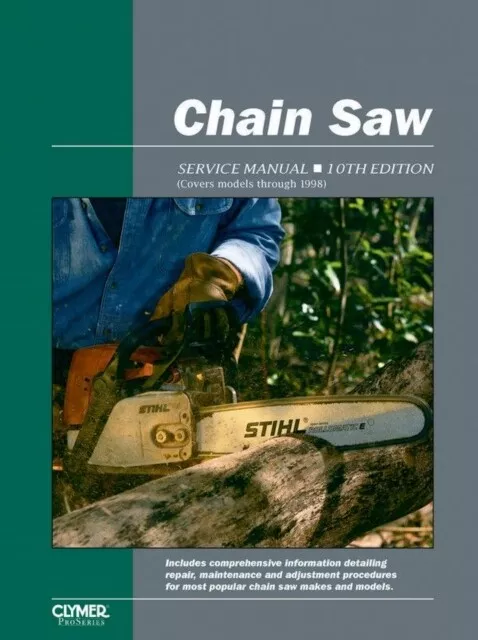 Proseries Chain Saw 10th Edition Service Repair Manual - Free Tracked Delivery