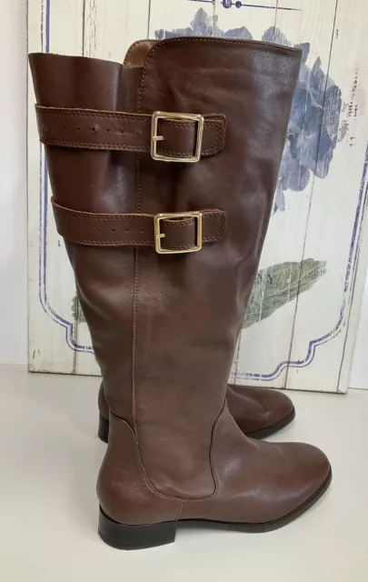 CLARKS MORTIMER JUDY Womens UK Tan Brown Leather Long Boot 3 D Eu 35.5 39.99 PicClick UK