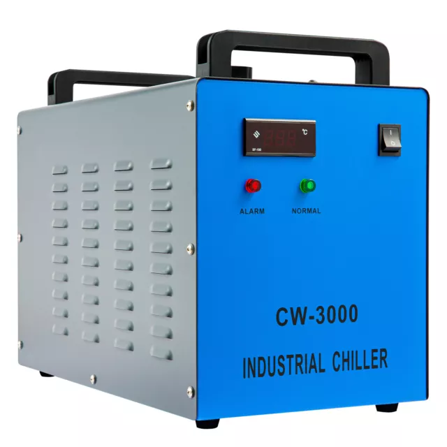 CW-3000 Industrial Water Chiller for CO2 Glass Laser Tube Engraver Machine