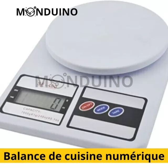 Balance de cuisine multifonction électronique numérique Tare