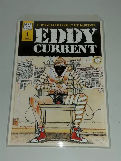 Eddy Current #1 Nm (9.4 Or Better) Mad Dog Comics July 1987