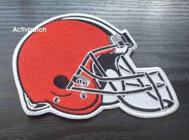 Cleveland Browns Helmet Logo Patch NFL Football USA Sports Superbowl Emblem sew