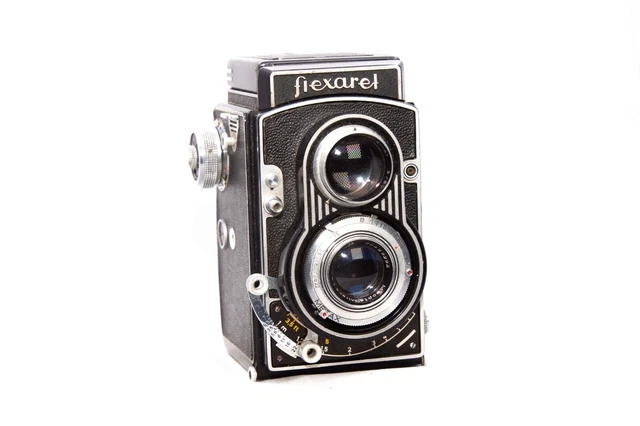 Flexaret | 6X6 TLR | Negra | Cámara de formato medio vintage
