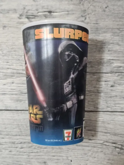 Star Wars 7 Eleven Slurpee 3D Lenticular Darth Vader Episode III CUP 32 oz 2005