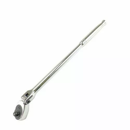 3/8" dr Extra Long Handle, Locking Flex Head Ratchet, 17" Long