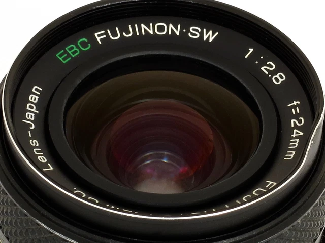 【美品】EBC X-FUJINON.SW 24mm f2.8 DM Fuji Photo Film EBC X-Fujinon-SW 24mm F/2.8 DM | LENS-DB.COM