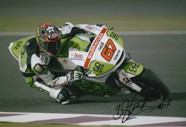 Bryan Staring Firmato a mano GO&FUN HONDA GRESINI 12x8 Foto MOTOGP 6.