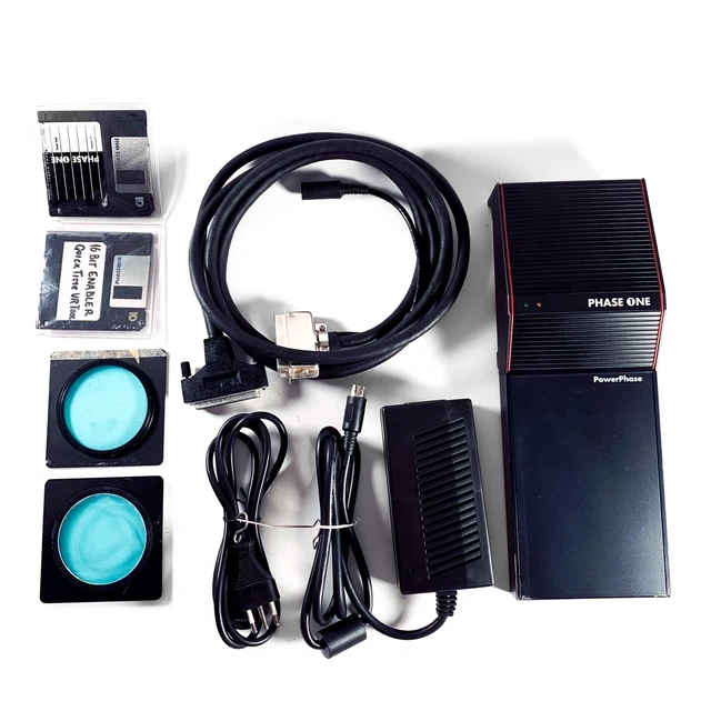 PHASE ONE POWERPHASE Large Format Digital Back Dorso Scansione 4x5 COMPLETO 36MP EUR 889 00 PicClick IT