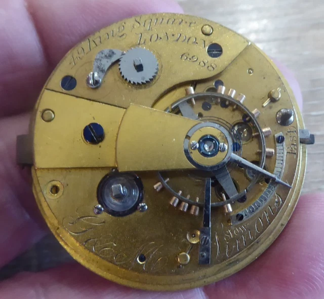 ANCIEN PETIT MOUVEMENT Montre Mécanique Eta 2651 Incomplet EUR 18,00