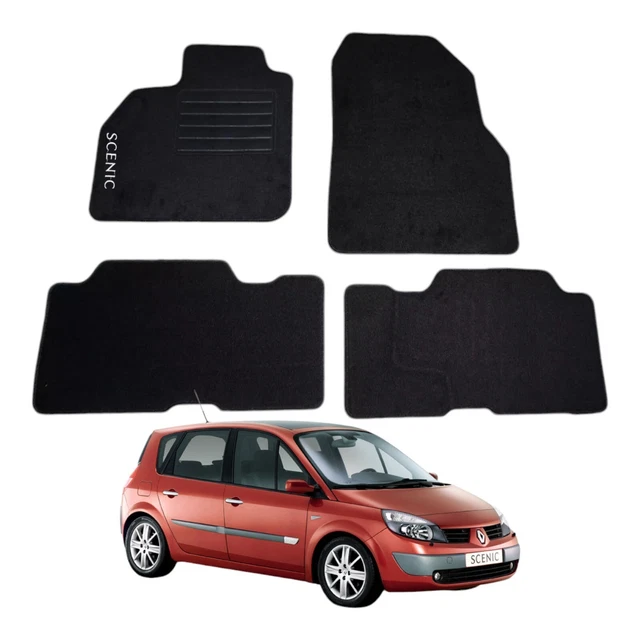 MOTOS Set Tappetini Gomma + PE Per Bagagliaio Renault Koleos I (2007-2016) - Antiscivolo E Resistente