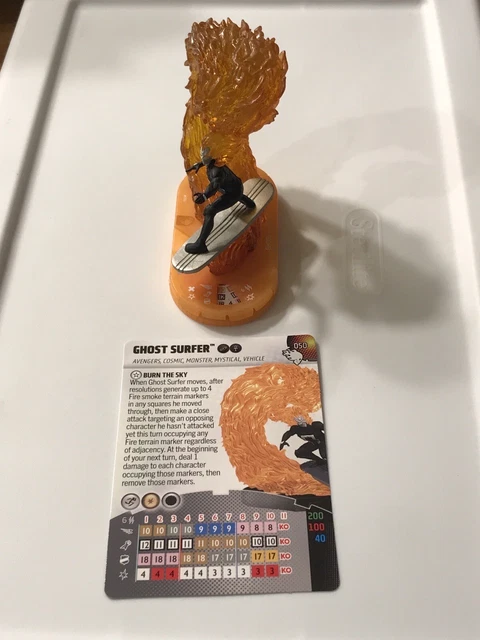 Heroclix Ghost Surfer 050 Marvel: Wheels Of Vengeance