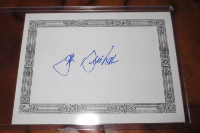 John Grisham autographed bookplate signed The firm The Chamber Pelican Brief