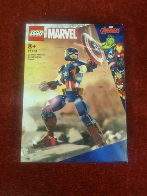 LEGO Marvel: Captain America Construction Figure (76258) 8+ New&sealed