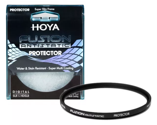 Filtro protector transparente antiestático Hoya FUSION 40,5 mm - 18 capas (SHMC)