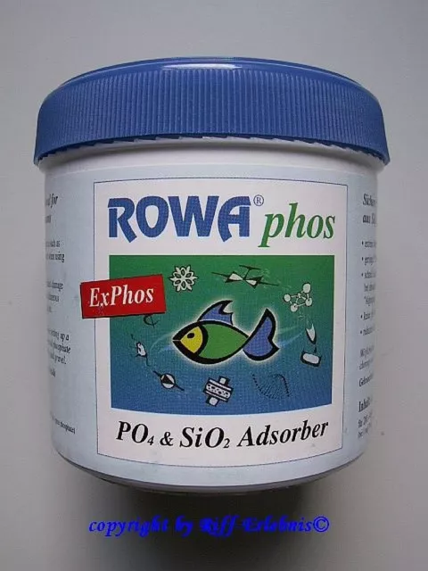 Rowa phos 500g Rowaphos assorbente fosfatico per acqua dolce e marina 55,00 €/kg