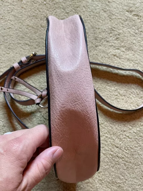 Sole Society Bags Destin Satchel Blush Pink Faux Leather Crossbody Handbag Purse 3