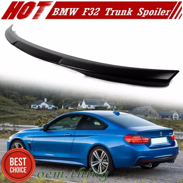 Painted Fit FOR BMW 4-Series F32 Coupe 430d 420i Rear Trunk Spoiler 2020
