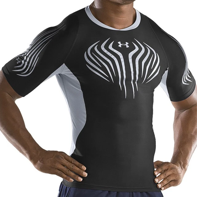 Maglia Under Armour Heatgear Football   Nero